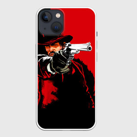Чехол для iPhone 13 с принтом Стрелок в Курске,  |  | выстрел | ковбой | оружие | пистолет | револьвер | силовые структуры | стрелять
