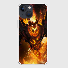 Чехол для iPhone 13 mini с принтом Fire в Курске,  |  | dota | dota 2 | shadow demon | демон | дота