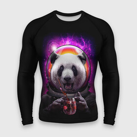 Мужской рашгард 3D с принтом Panda Cosmonaut в Курске,  |  | bear | galaxy | panda | space | star | астронавт | галактика | звезда | космонавт | космос | медведь | панда