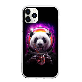 Чехол для iPhone 11 Pro матовый с принтом Panda Cosmonaut в Курске, Силикон |  | bear | galaxy | panda | space | star | астронавт | галактика | звезда | космонавт | космос | медведь | панда