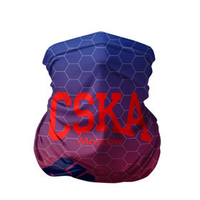 Бандана-труба 3D с принтом CSKA Msk в Курске, 100% полиэстер, ткань с особыми свойствами — Activecool | плотность 150‒180 г/м2; хорошо тянется, но сохраняет форму | moscow | москва | цска
