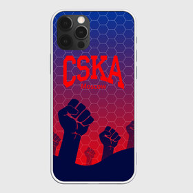 Чехол для iPhone 12 Pro Max с принтом CSKA Msk в Курске, Силикон |  | moscow | москва | цска