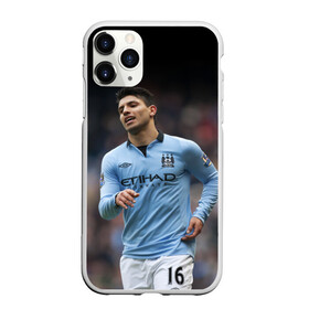 Чехол для iPhone 11 Pro матовый с принтом Серхио Агуэро в Курске, Силикон |  | manchester city | sergio aguero | аргентина | манчестер сити | футбол | футболист