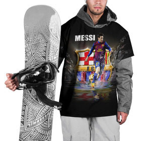 Накидка на куртку 3D с принтом Месси в Курске, 100% полиэстер |  | Тематика изображения на принте: barselona | messi | аргентина | барселона | испания | месси | футбол