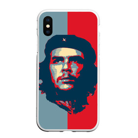 Чехол для iPhone XS Max матовый с принтом Che Guevara в Курске, Силикон | Область печати: задняя сторона чехла, без боковых панелей | че гевара