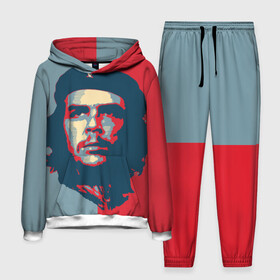 Мужской костюм 3D (с толстовкой) с принтом Che Guevara в Курске,  |  | Тематика изображения на принте: че гевара