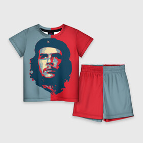 Детский костюм с шортами 3D с принтом Che Guevara в Курске,  |  | Тематика изображения на принте: че гевара