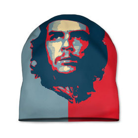 Шапка 3D с принтом Che Guevara в Курске, 100% полиэстер | универсальный размер, печать по всей поверхности изделия | Тематика изображения на принте: че гевара