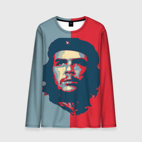 Мужской лонгслив 3D с принтом Che Guevara в Курске, 100% полиэстер | длинные рукава, круглый вырез горловины, полуприлегающий силуэт | Тематика изображения на принте: че гевара