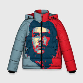 Зимняя куртка для мальчиков 3D с принтом Che Guevara в Курске, ткань верха — 100% полиэстер; подклад — 100% полиэстер, утеплитель — 100% полиэстер | длина ниже бедра, удлиненная спинка, воротник стойка и отстегивающийся капюшон. Есть боковые карманы с листочкой на кнопках, утяжки по низу изделия и внутренний карман на молнии. 

Предусмотрены светоотражающий принт на спинке, радужный светоотражающий элемент на пуллере молнии и на резинке для утяжки | че гевара