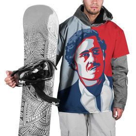 Накидка на куртку 3D с принтом Пабло Эскобар в Курске, 100% полиэстер |  | Тематика изображения на принте: pablo escobar