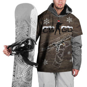 Накидка на куртку 3D с принтом Новогодний cs:go пустынный повстанец в Курске, 100% полиэстер |  | Тематика изображения на принте: counter | csgo | strike | кейс | кс го | ксго | повстанец | пустынный | скин
