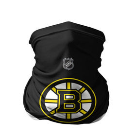 Бандана-труба 3D с принтом Boston Bruins в Курске, 100% полиэстер, ткань с особыми свойствами — Activecool | плотность 150‒180 г/м2; хорошо тянется, но сохраняет форму | Тематика изображения на принте: america | canada | hockey | nhl | usa | америка | бостон | брюинз | канада | лед | нхл | сша | хоккей