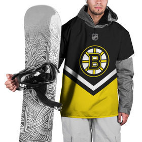 Накидка на куртку 3D с принтом Boston Bruins в Курске, 100% полиэстер |  | america | canada | hockey | nhl | usa | америка | бостон | брюинз | канада | лед | нхл | сша | хоккей