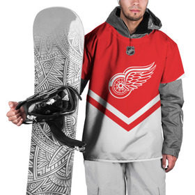 Накидка на куртку 3D с принтом Detroit Red Wings в Курске, 100% полиэстер |  | america | canada | hockey | nhl | usa | америка | детройт | канада | лед | нхл | ред | сша | уингз | хоккей