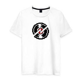 Мужская футболка хлопок с принтом Dave Strider`s logo в Курске, 100% хлопок | прямой крой, круглый вырез горловины, длина до линии бедер, слегка спущенное плечо. | homestuck | strider | t shirt_logo | дейв_страйдер | страйдер | хоумстак