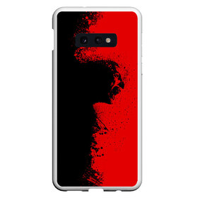 Чехол для Samsung S10E с принтом Blood Rage в Курске, Силикон | Область печати: задняя сторона чехла, без боковых панелей | blood | dark | killer | monster | zombie | зомби | кровь | монстр | нечисть