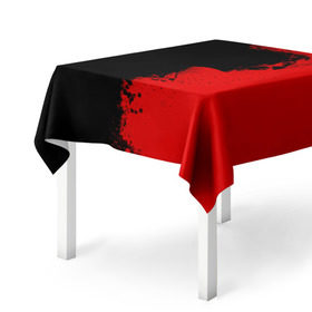 Скатерть 3D с принтом Blood Rage в Курске, 100% полиэстер (ткань не мнется и не растягивается) | Размер: 150*150 см | blood | dark | killer | monster | zombie | зомби | кровь | монстр | нечисть