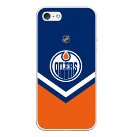 Чехол для iPhone 5/5S матовый с принтом Edmonton Oilers в Курске, Силикон | Область печати: задняя сторона чехла, без боковых панелей | america | canada | hockey | nhl | usa | америка | детройт | канада | лед | нхл | ойлерз | сша | хоккей | эдмонтон