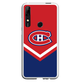 Чехол для Honor P Smart Z с принтом Montreal Canadiens в Курске, Силикон | Область печати: задняя сторона чехла, без боковых панелей | Тематика изображения на принте: america | canada | hockey | nhl | usa | америка | канада | канадиенс | лед | монреаль | нхл | сша | хоккей