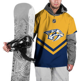 Накидка на куртку 3D с принтом Nashville Predators в Курске, 100% полиэстер |  | america | canada | hockey | nhl | usa | америка | канада | лед | нхл | нэшвилл | предаторз | сша | хоккей