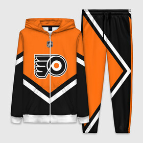 Женский костюм 3D с принтом Philadelphia Flyers в Курске,  |  | america | canada | hockey | nhl | usa | америка | канада | лед | нхл | сша | филадельфия | флайерз | хоккей