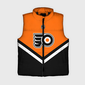 Женский жилет утепленный 3D с принтом Philadelphia Flyers в Курске,  |  | america | canada | hockey | nhl | usa | америка | канада | лед | нхл | сша | филадельфия | флайерз | хоккей