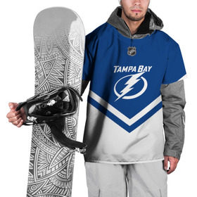 Накидка на куртку 3D с принтом Tampa Bay Lightning в Курске, 100% полиэстер |  | Тематика изображения на принте: america | canada | hockey | nhl | usa | америка | бэй | канада | лайтнинг | лед | нхл | сша | тампа | хоккей