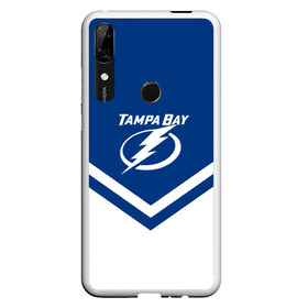 Чехол для Honor P Smart Z с принтом Tampa Bay Lightning в Курске, Силикон | Область печати: задняя сторона чехла, без боковых панелей | america | canada | hockey | nhl | usa | америка | бэй | канада | лайтнинг | лед | нхл | сша | тампа | хоккей