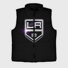 Мужской жилет утепленный 3D с принтом Los Angeles Kings в Курске,  |  | hockey | kings | los angeles | nhl | корона | нхл | хоккеист | хоккей