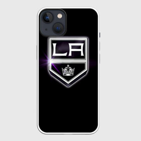 Чехол для iPhone 13 с принтом Los Angeles Kings в Курске,  |  | Тематика изображения на принте: hockey | kings | los angeles | nhl | корона | нхл | хоккеист | хоккей