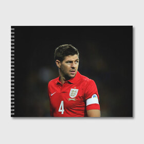 Альбом для рисования с принтом Steven Gerrard в Курске, 100% бумага
 | матовая бумага, плотность 200 мг. | england national team | premier league | steven gerrard | англия | ливерпуль | стивен джеррард | футбол