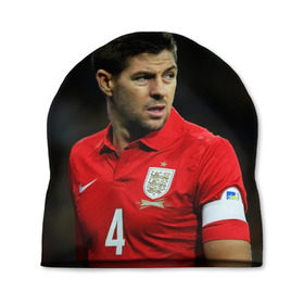 Шапка 3D с принтом Steven Gerrard в Курске, 100% полиэстер | универсальный размер, печать по всей поверхности изделия | england national team | premier league | steven gerrard | англия | ливерпуль | стивен джеррард | футбол