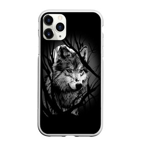 Чехол для iPhone 11 Pro матовый с принтом Серый волк в Курске, Силикон |  | animal | beast | grey | roar | wolf | волк | животное | зверь | рык | серый