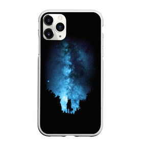 Чехол для iPhone 11 Pro матовый с принтом Млечный путь в Курске, Силикон |  | galaxy | milky way | night | space | star | вселенная | галактика | звезды | космос | млечный | ночь | путь