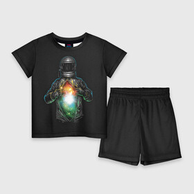 Детский костюм с шортами 3D с принтом Космос внутри в Курске,  |  | Тематика изображения на принте: cosmonaut | galaxy | planet | space | star | автронавт | галактика | звезды | космонавт | космос