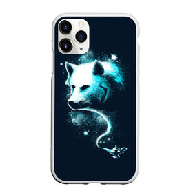 Чехол для iPhone 11 Pro матовый с принтом Галактический волк в Курске, Силикон |  | Тематика изображения на принте: animal | beast | galaxy | space | universe | wolf | волк | вселенная | галактика | животное | зверь | космос