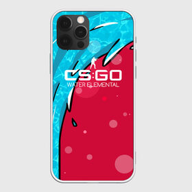 Чехол для iPhone 12 Pro Max с принтом csgo - Water Elemental glock-18 style (Водяной) в Курске, Силикон |  | Тематика изображения на принте: cs | csgo | dragon | elemental | tatoo | water | водяной | го | кс