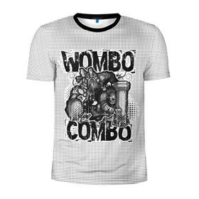 Мужская футболка 3D спортивная с принтом Combo Wombo в Курске, 100% полиэстер с улучшенными характеристиками | приталенный силуэт, круглая горловина, широкие плечи, сужается к линии бедра | combo | dota | earthshaker | game | tiny | вомбо | дота | игра | комбо | тини | шейкер
