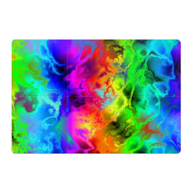 Магнитный плакат 3Х2 с принтом Красочное безумие в Курске, Полимерный материал с магнитным слоем | 6 деталей размером 9*9 см | Тематика изображения на принте: кислота | радуга | разноцветный | яркий