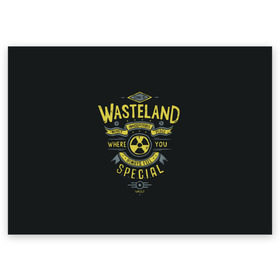 Поздравительная открытка с принтом Come to Wasteland в Курске, 100% бумага | плотность бумаги 280 г/м2, матовая, на обратной стороне линовка и место для марки
 | atom | bomb | boy | fallout | radioactive | vault | wasteland | атом | бой | бомба | волт | мальчик | радиация | фоллаут | ядерная