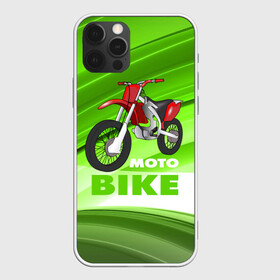 Чехол для iPhone 12 Pro с принтом Motobike в Курске, силикон | область печати: задняя сторона чехла, без боковых панелей | байк | байкер | мото | мотогонки | мотоспорт | мотоцикл