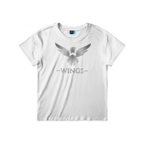 Детская футболка 3D с принтом Wings Gaming в Курске, 100% гипоаллергенный полиэфир | прямой крой, круглый вырез горловины, длина до линии бедер, чуть спущенное плечо, ткань немного тянется | dota 2 | wings | wings gaming