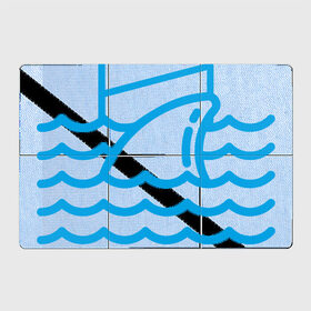 Магнитный плакат 3Х2 с принтом Акула сетевого в Курске, Полимерный материал с магнитным слоем | 6 деталей размером 9*9 см | mlm | акула | млм | сетевой маркетинг | сеть