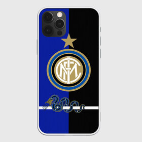 Чехол для iPhone 12 Pro Max с принтом Интер ФК в Курске, Силикон |  | club | football | internazionale | italian | italy | milano | интер | италия | клуб | милан | футбол