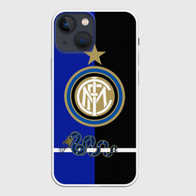 Чехол для iPhone 13 mini с принтом Интер ФК в Курске,  |  | club | football | internazionale | italian | italy | milano | интер | италия | клуб | милан | футбол