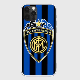 Чехол для iPhone 12 Pro Max с принтом Интер ФК в Курске, Силикон |  | club | football | internazionale | italian | italy | milano | интер | италия | клуб | милан | футбол