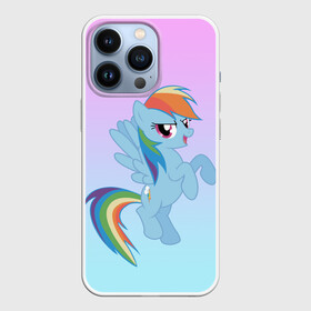 Чехол для iPhone 13 Pro с принтом Rainbowdash в Курске,  |  | mlp | pony | rainbowdash | raindbow dash | пони