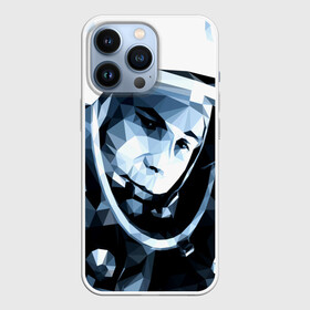 Чехол для iPhone 13 Pro с принтом Гагарин в Курске,  |  | поехали | полигоны | юрий