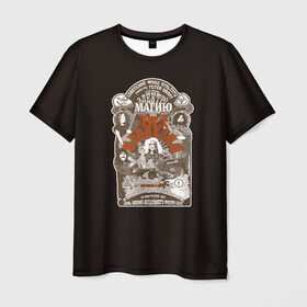 Мужская футболка 3D с принтом Led Zeppelin в Курске, 100% полиэфир | прямой крой, круглый вырез горловины, длина до линии бедер | Тематика изображения на принте: 